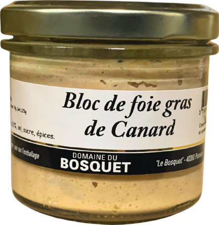 Bloc de foie gras de canard - 80g