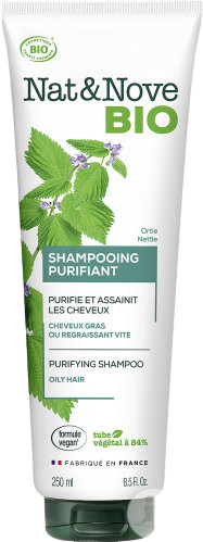Shampooing purifiant cheveux gras à l'ortie bio - 250ml
