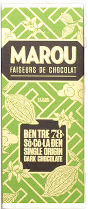 Mini tablette chocolat noir 78% pure origine Vietnam - 24 g
