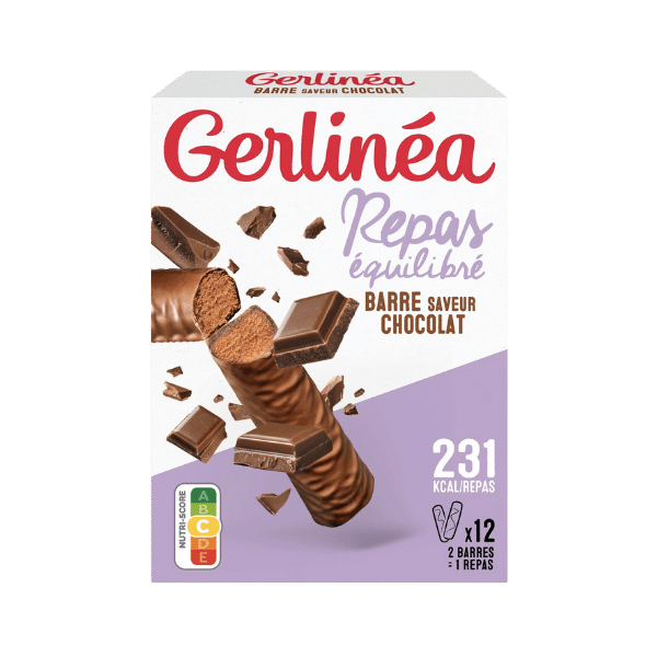 Barres au chocolat - 372g - Gerlinéa