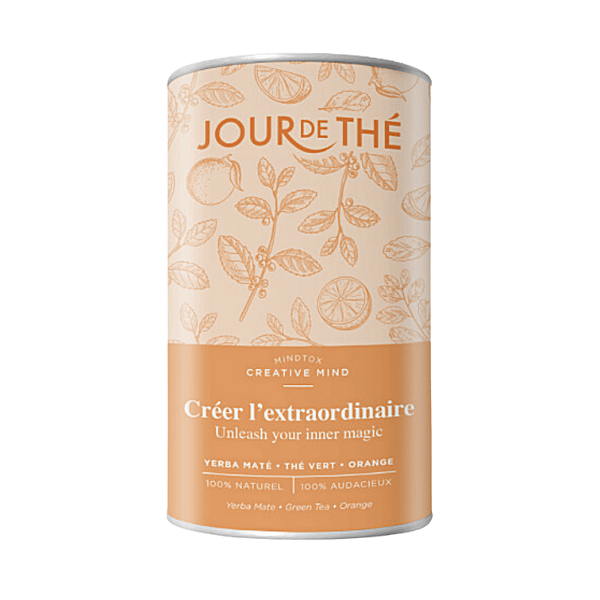 Thé vert yerba maté et orange bio - 105g