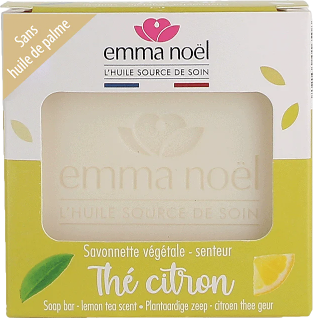 Savon végétal thé citron - 100g