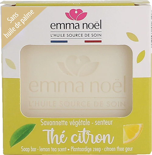 Savon végétal thé citron - 100g