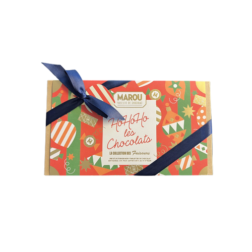 Coffret cadeau 6 mini tablettes de chocolat – édition Noël - 480 g