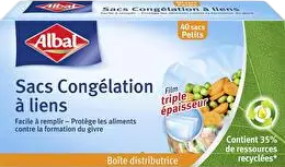 Sac congélation à lien petit modèle 1l x40