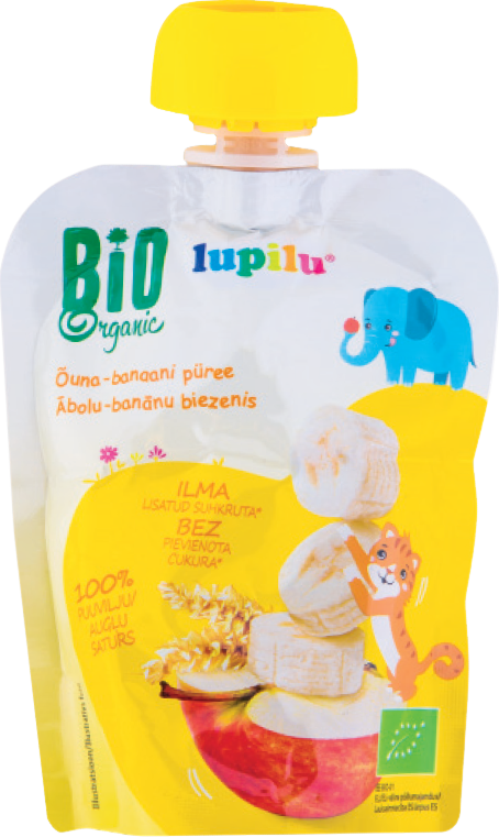 Gourde bébé pomme banane bio - 90g