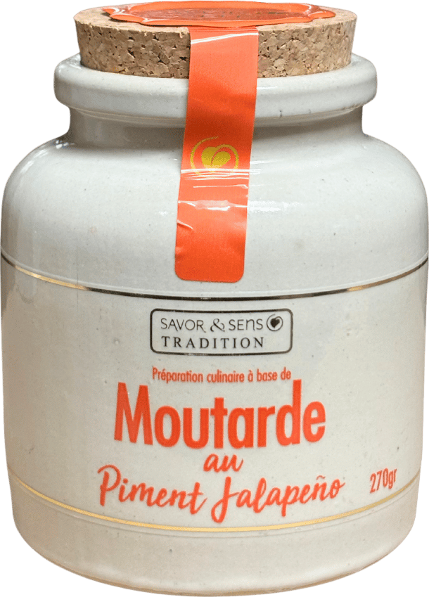 Moutarde au piment Jalapeño - 270g