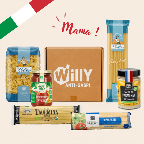 Panier l'Italie des pâtes