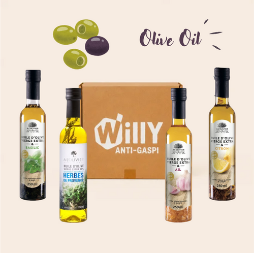 Panier huiles d'olive d'exception - À l'Olivier