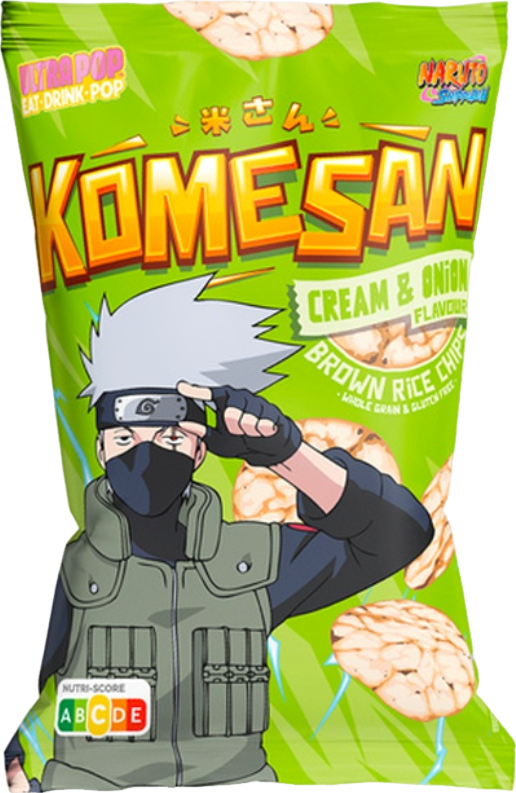 Chips de riz saveur crème à l'oignon - 60g