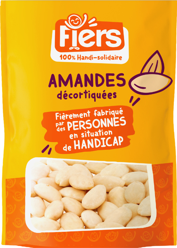 Amandes décortiquées - 150g