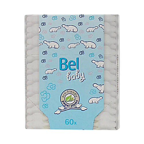 Cotons-tiges bébé en papier - x60