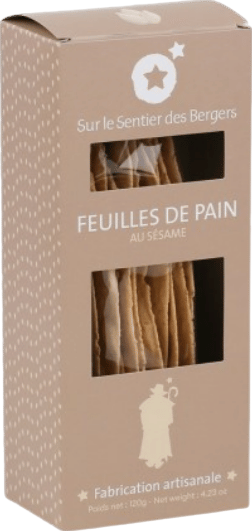 Feuilles de pain au sésame - 120g