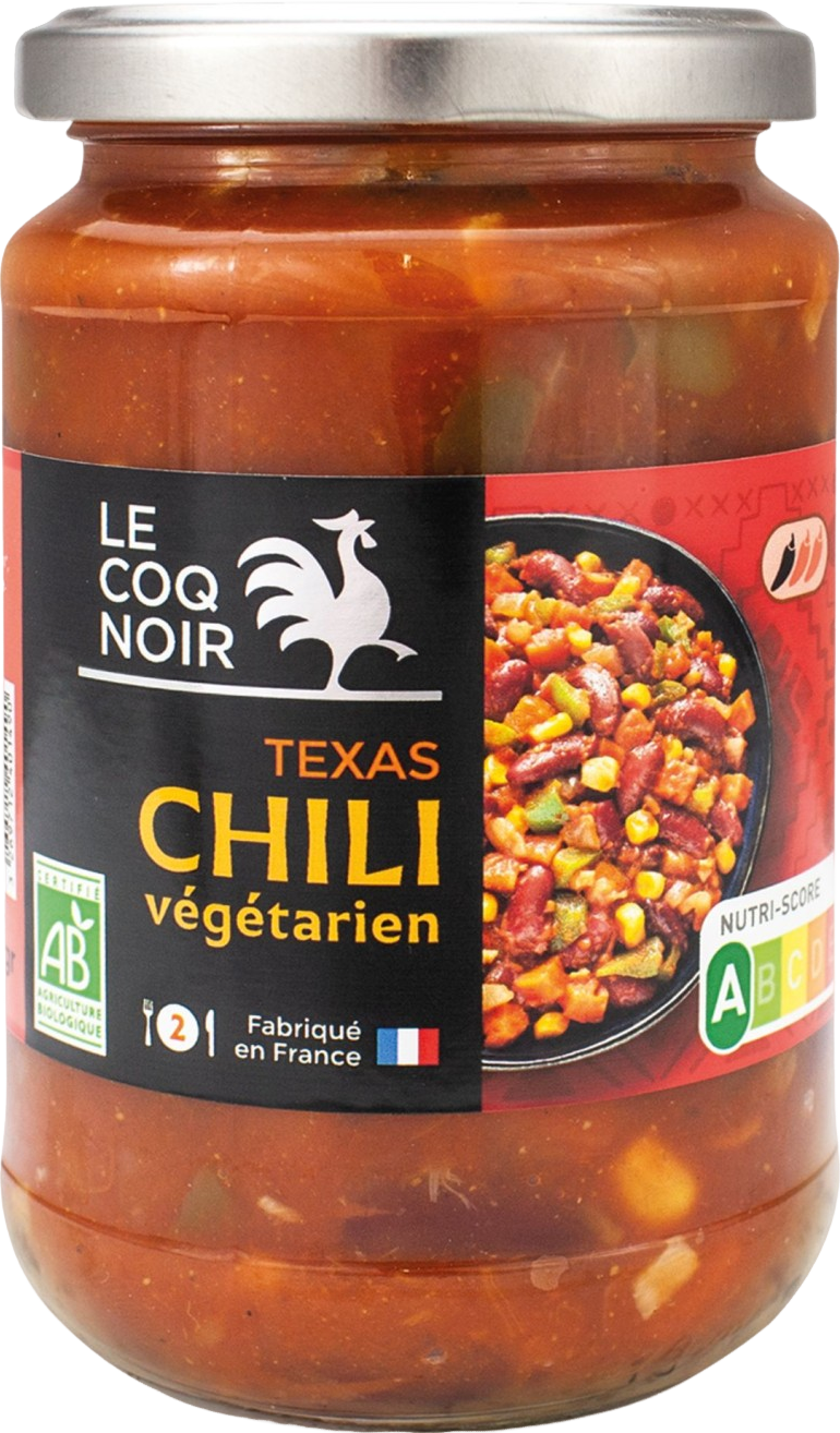 Chili végétarien bio - 340g