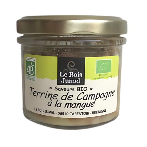 Terrine de campagne à la mangue bio - 90g
