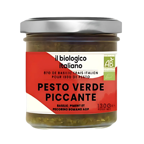 Pesto verde piquant bio - 130g