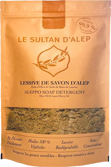 Lessive Savon d'Alep paillettes - 500g