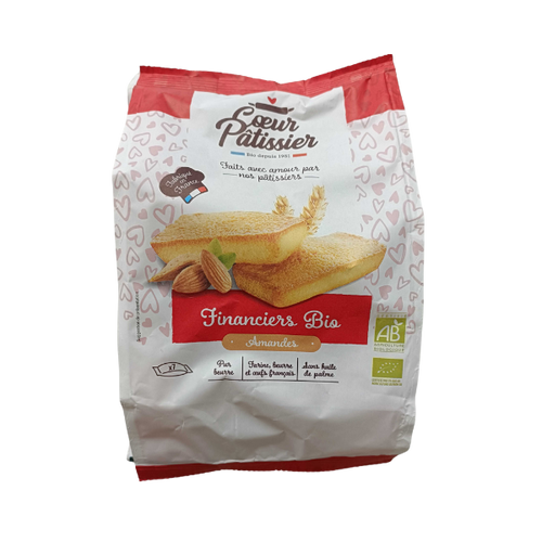 Financiers aux amandes bio - 180g