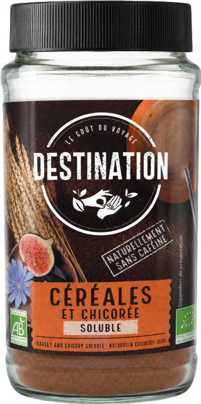 Céréales et chicorée soluble bio - 100g