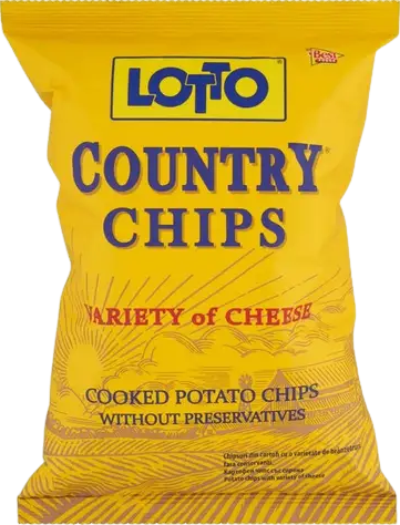 Chips country au fromage - 150g