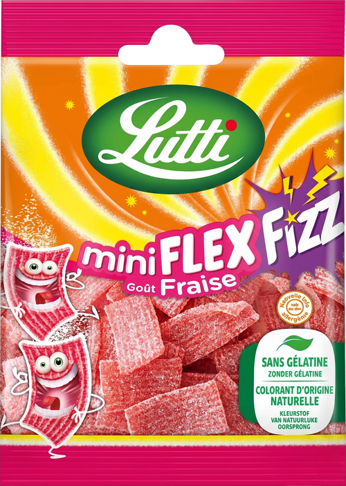 Bonbon acidulés à la fraise - 35g