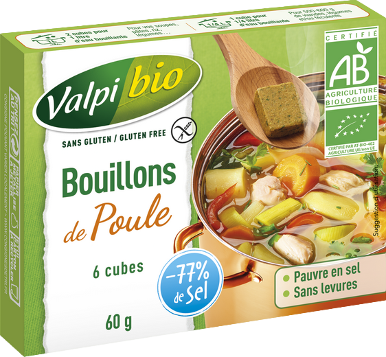 Bouillons de poule - 60g