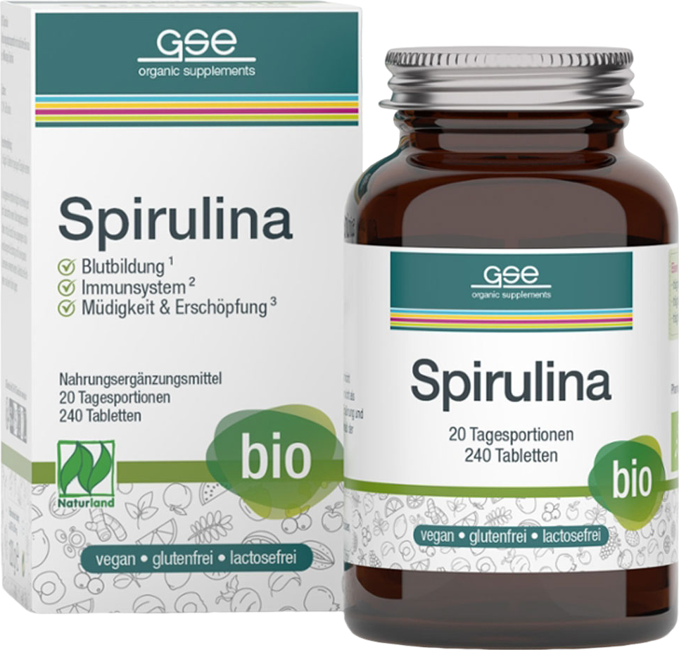 Spiruline bio - 240 comprimés