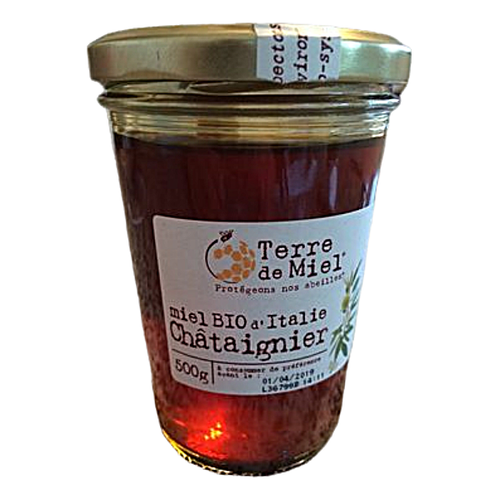 Miel Châtaignier d'Italie bio - 500g