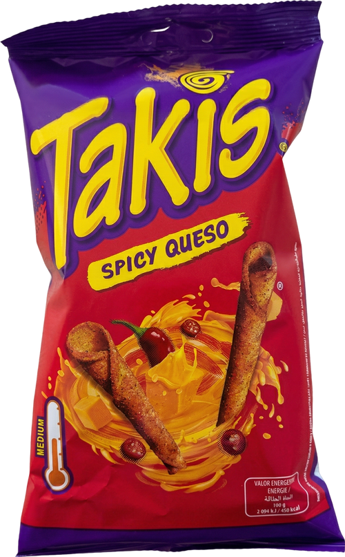 Chips de maïs saveur fromage et piment - 90g
