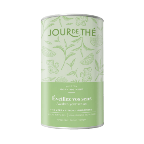 Thé vert au citron et gingembre bio - 60g