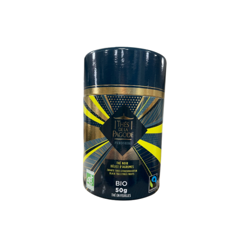 Thé noir en feuilles délice d'agrumes bio - 50g