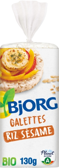Galette riz sésame bio - 130g