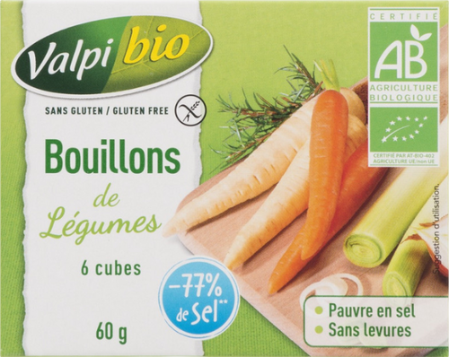 Bouillon de légumes - 6 cubes