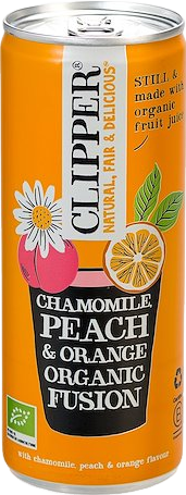 Infusion glacée camomille pêche orange bio - 25cl