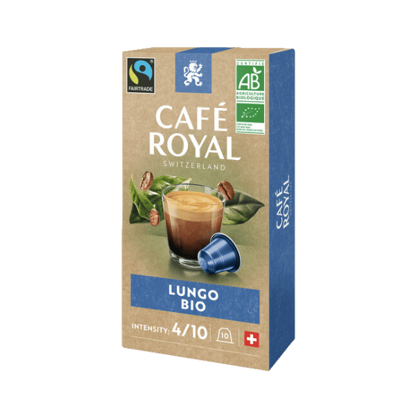 Café Royal Lungo 4/10 bio - 10 capsules - Café Royal