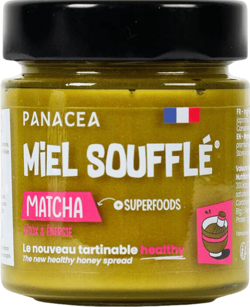 Tartinable miel soufflé matcha - 180g