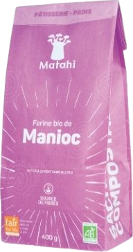 Farine de manioc bio - 400g