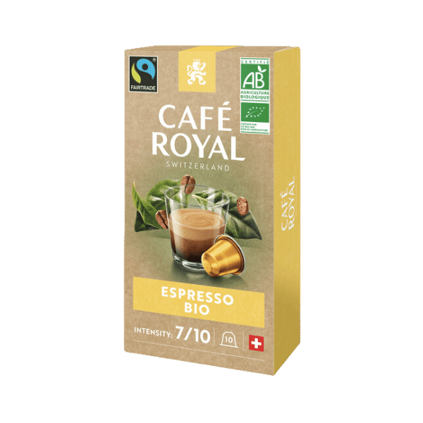 Café Royal Espresso 7/10 bio - 10 capsules - Café Royal