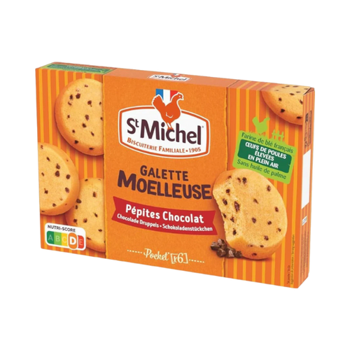 Galette moelleuse pépites chocolat - 180g
