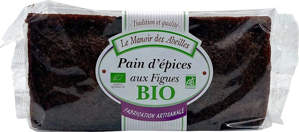 Pain d'épices aux figues bio - 250g