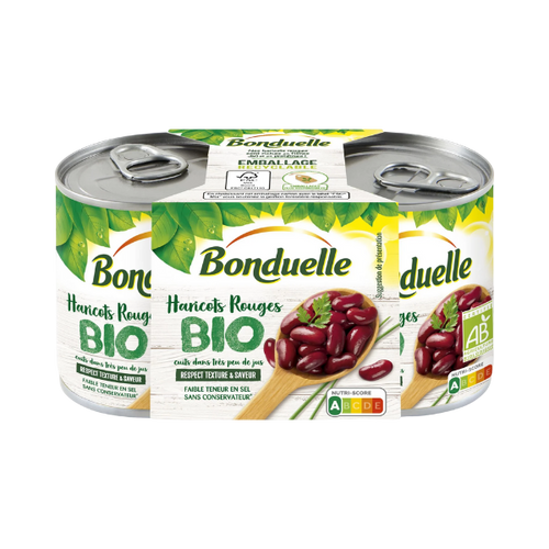 Haricots rouges bio - 2 x 125g