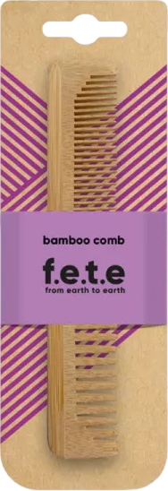 Peigne en bambou classique