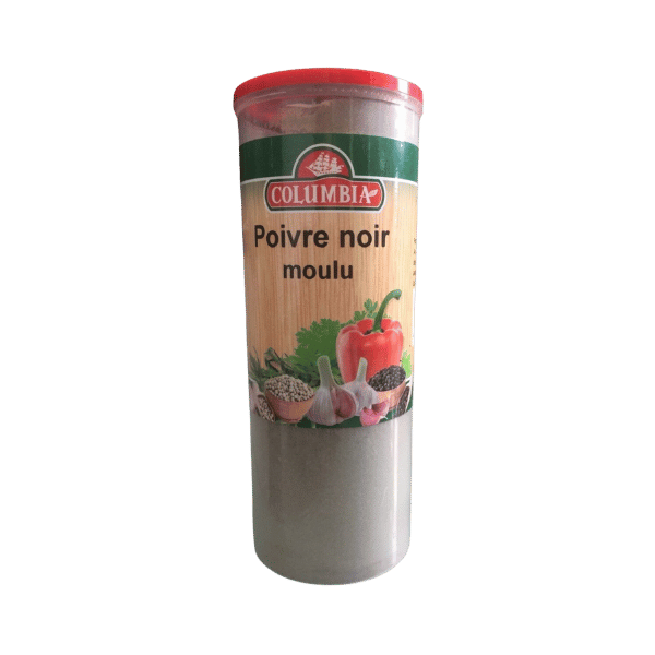 Poivre noir moulu - 160g