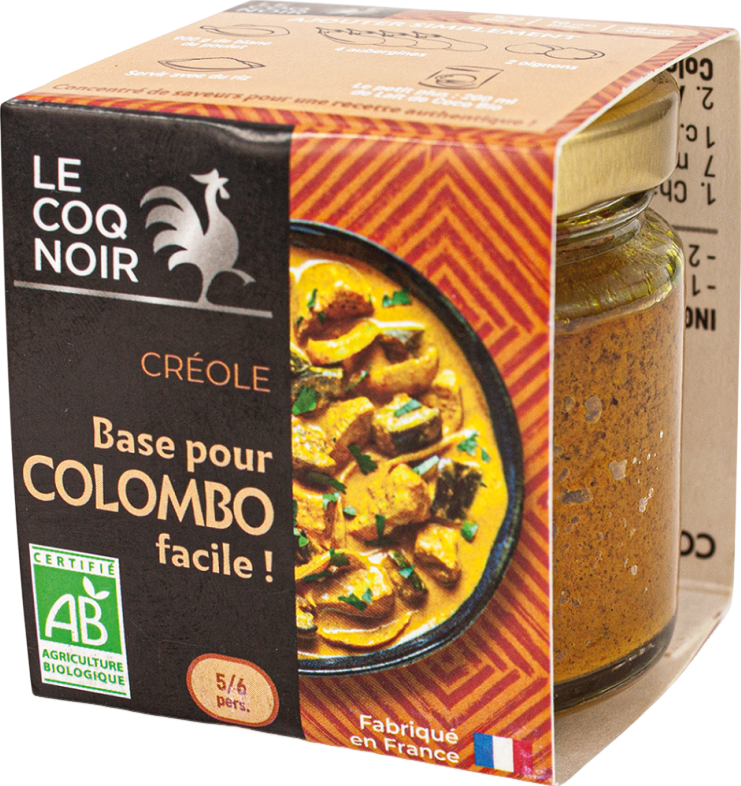 Pâte de colombo bio - 80g