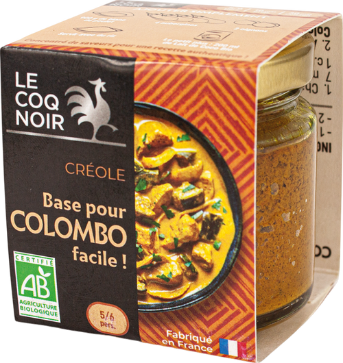 Pâte de colombo bio - 80g