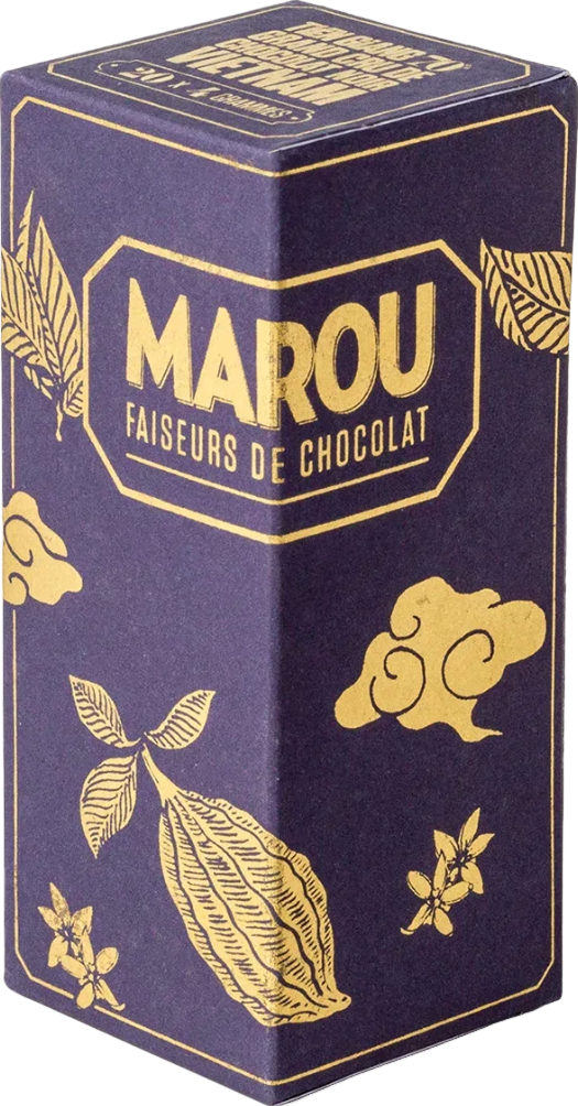 Napolitains de chocolat noir Tiền Giang 70 % - 80 g