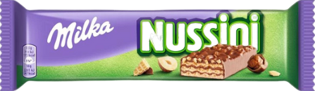 Barre chocolatée croustillante Nussini - 31.5g