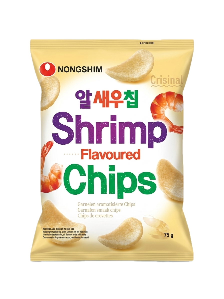 Chips aux crevettes épicées