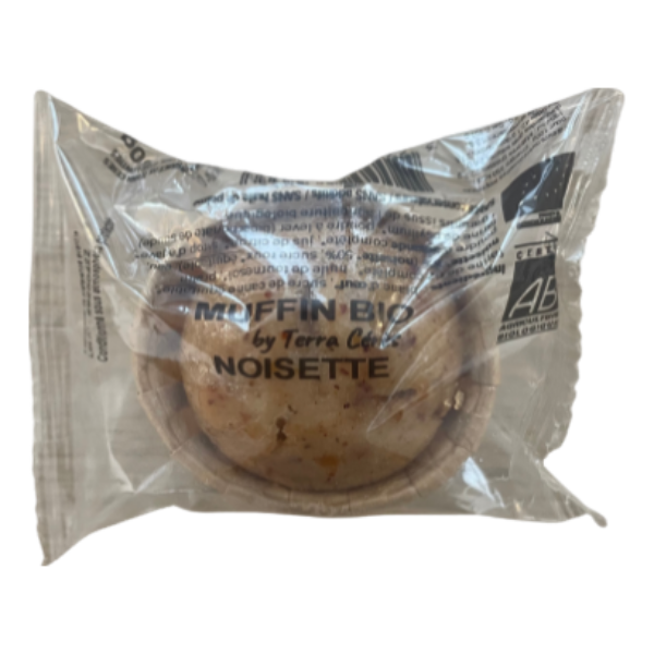 Muffin noisettes bio - 50g