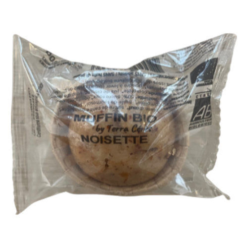 Muffin noisettes bio - 50g